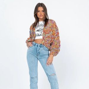 Princess Polly Candy cardigan